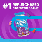 Digestive Advantage daily probiotic gummies serving size detail
