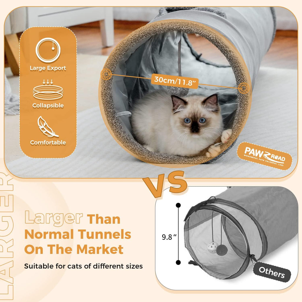 Close up of the dual peek holes on the PAWZ Road collapsible pet tunnel