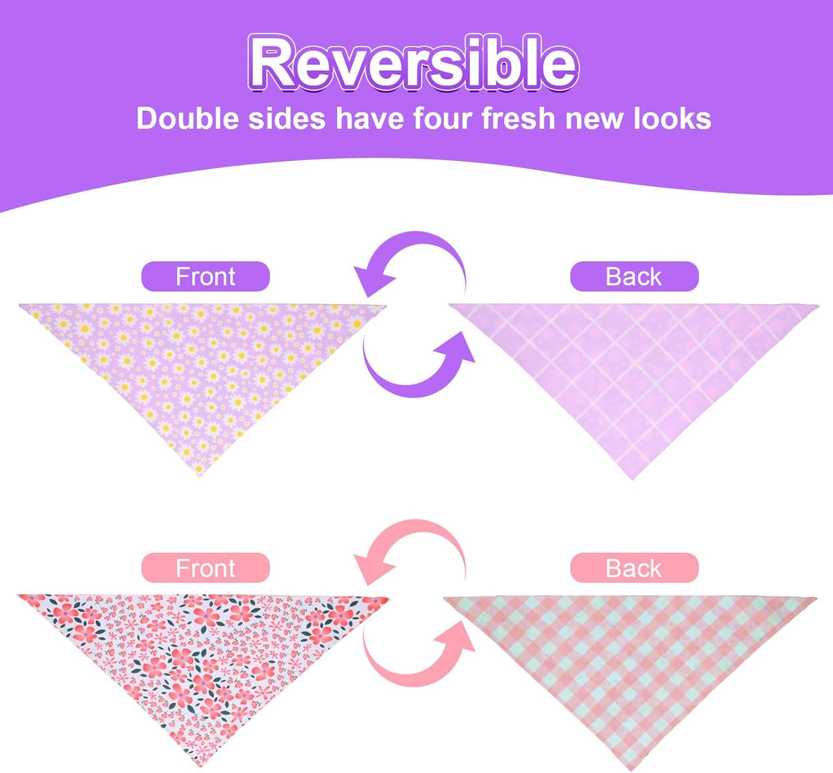 High quality Agroon dog bandana for spring summer fashion