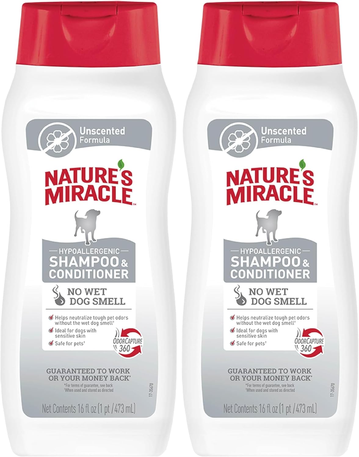 Nature's Miracle Hypoallergenic Shampoo & Conditioner for Dogs, 16 Oz, Unscented - Image 12