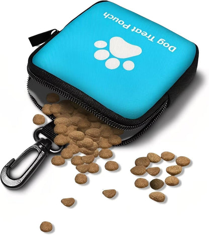 Cat themed hanging bag used for dog treat storage