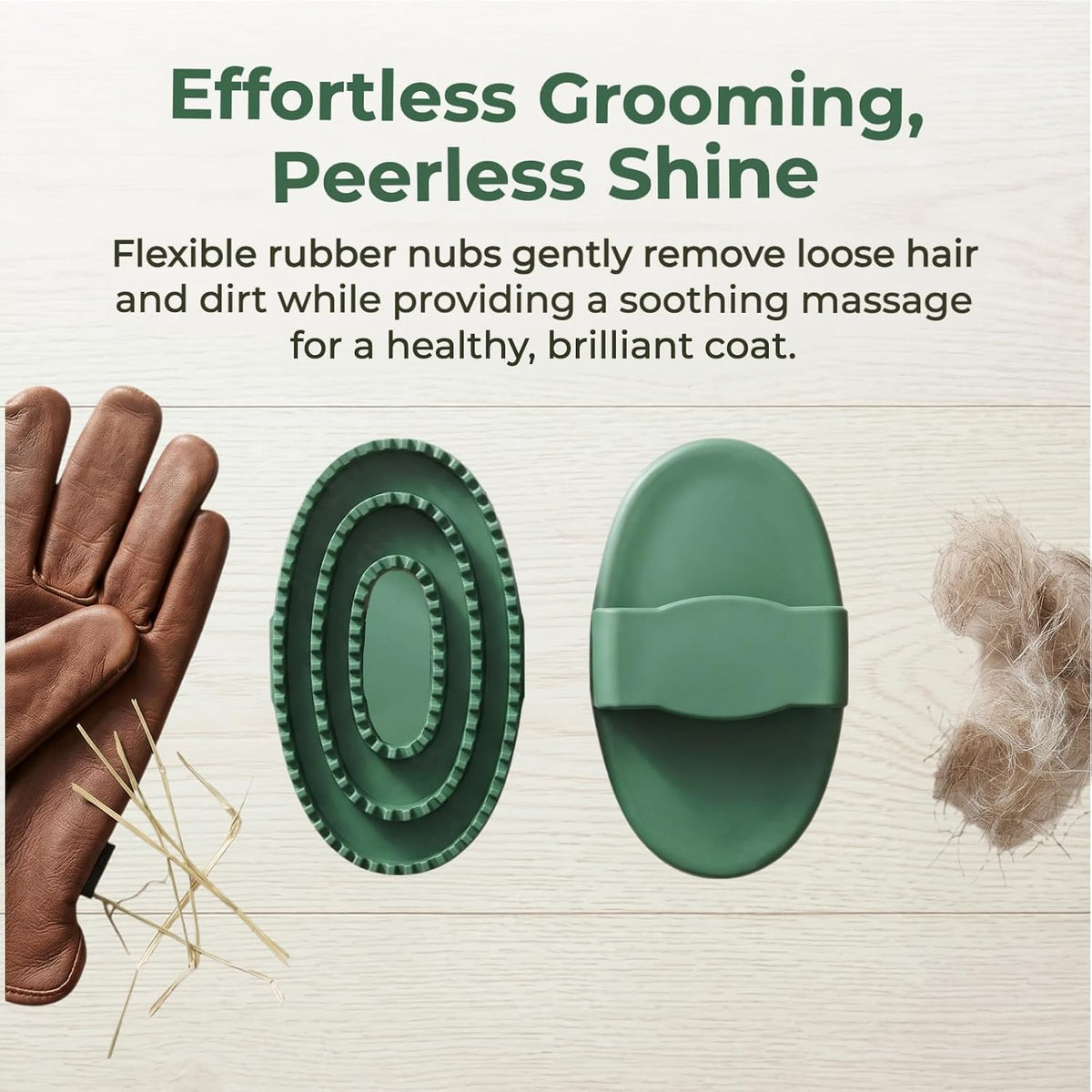 Two pack large pet grooming brushes and deshedding tool for short haired dogs.