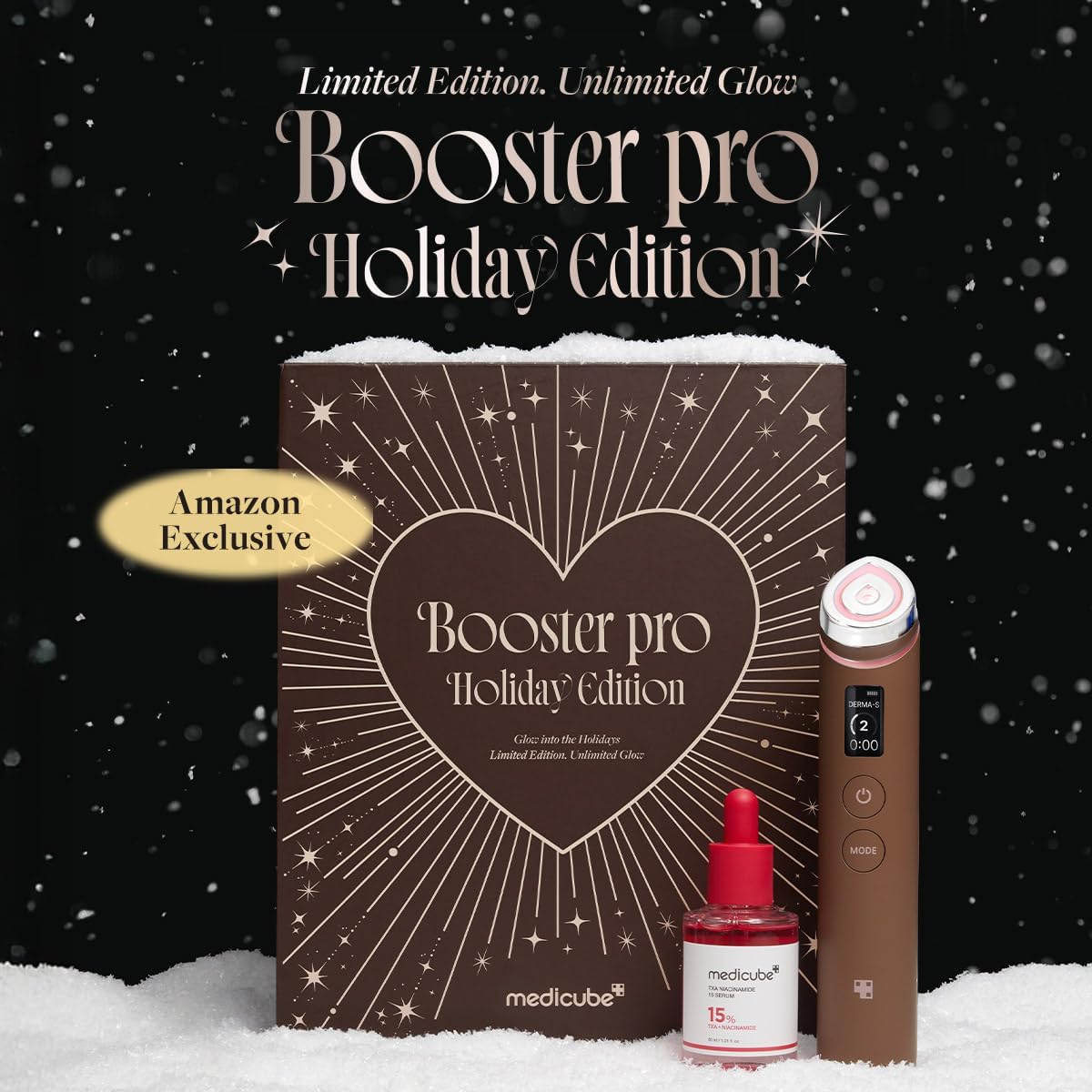 Medicube limited mocha booster pro device close up angle