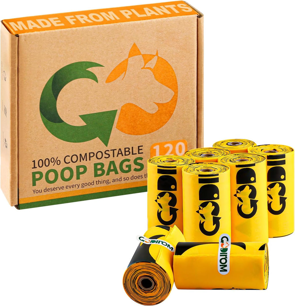 Certified Compostable Dog Poop Bags, 270 Count Landfill Friendly and Leakproof Waste Bags, Easy Open Unscented Forest Green Poop Bag for Dog, 15 Doggy Bags Per Roll (18 rolls) - Image 13