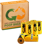 Certified Compostable Dog Poop Bags, 270 Count Landfill Friendly and Leakproof Waste Bags, Easy Open Unscented Forest Green Poop Bag for Dog, 15 Doggy Bags Per Roll (18 rolls) - Image 13