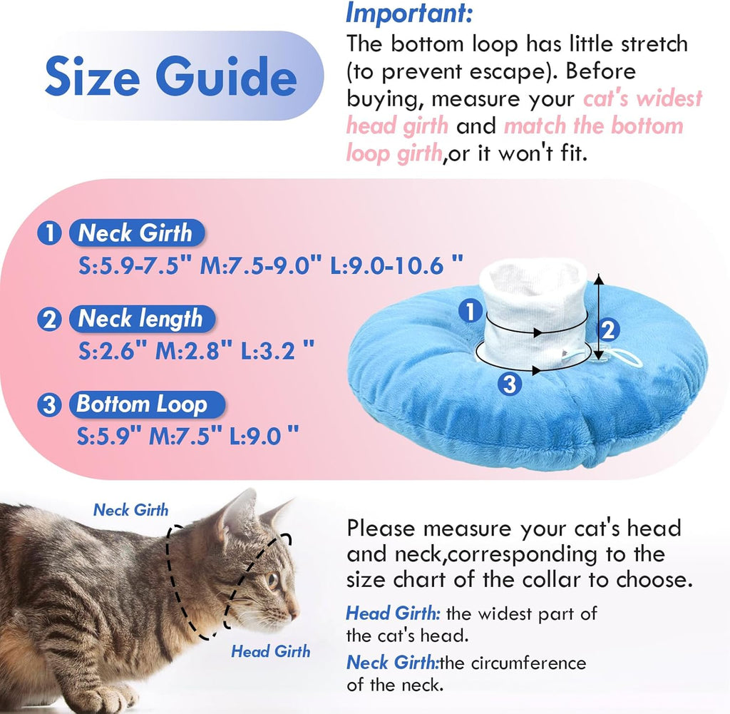 Premium breathable polyester cat e collar showcasing machine washable texture