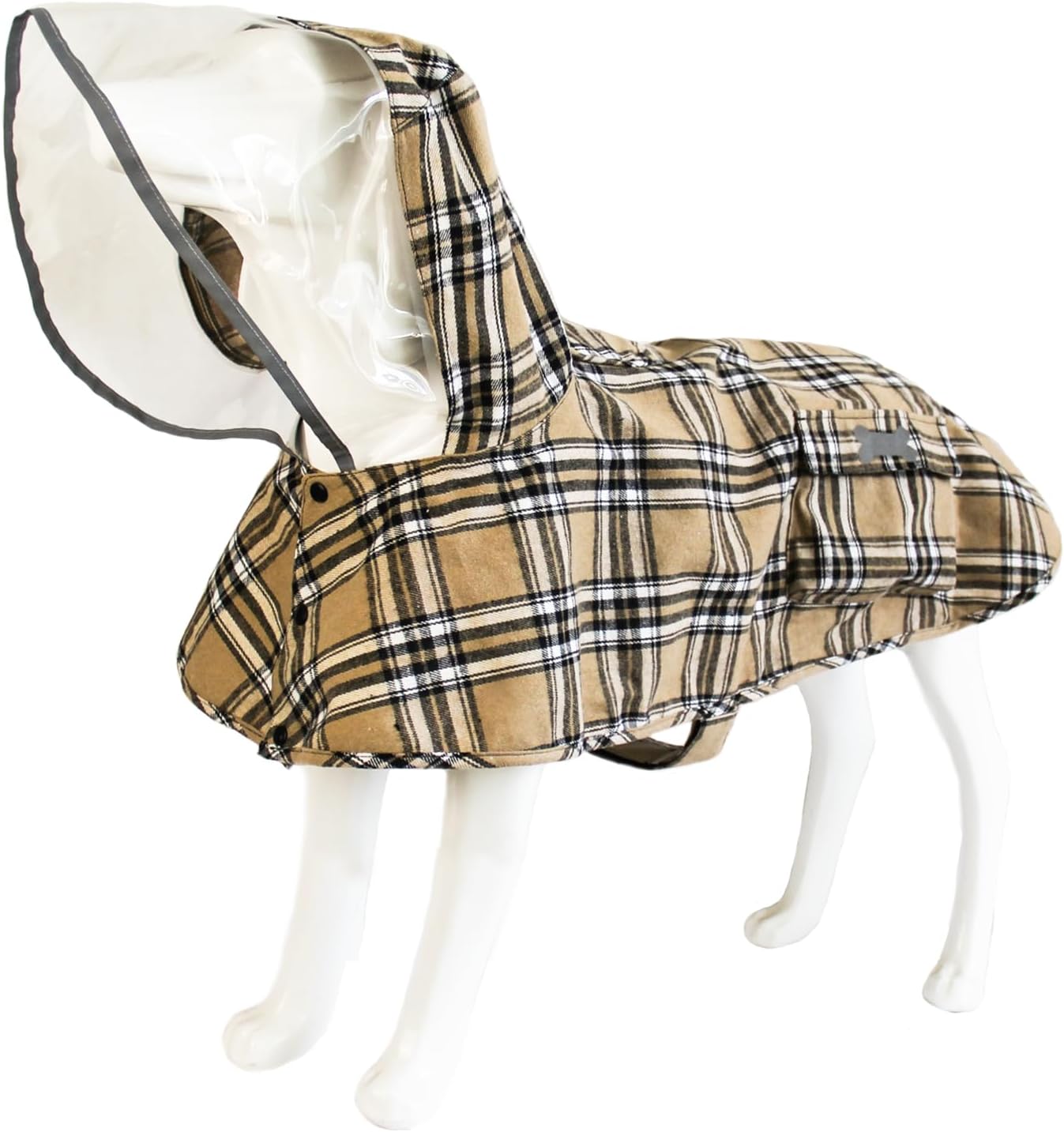 Dog Raincoat,Waterproof Rain Poncho with Hoodie, High Reflective Adjustable Pet Rain Jacket with Leash Hole for Small Medium and Large Dogs (Pink, X-Small) - Image 15