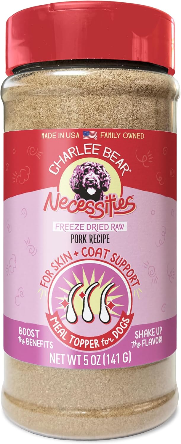 Charlee Bear Necessities 1 Ounce dog food booster packaging