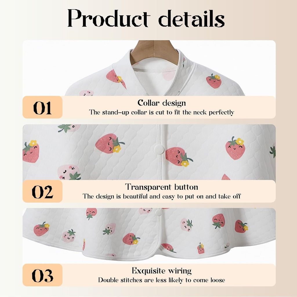 Zypholie anti-scratch shoulder guard with sun conure