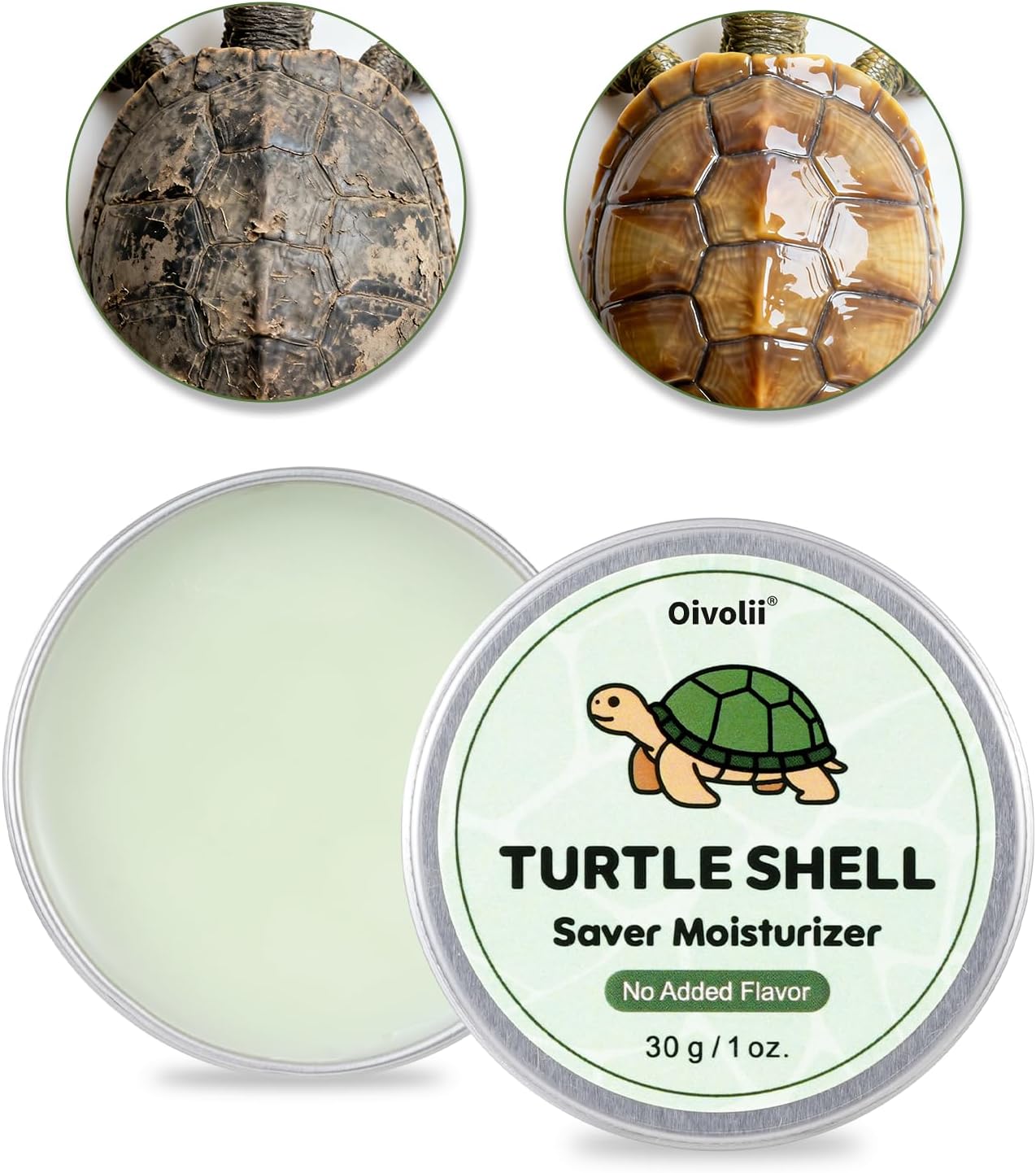 Proinsects Reptile Shell Care Balm metal tin front view