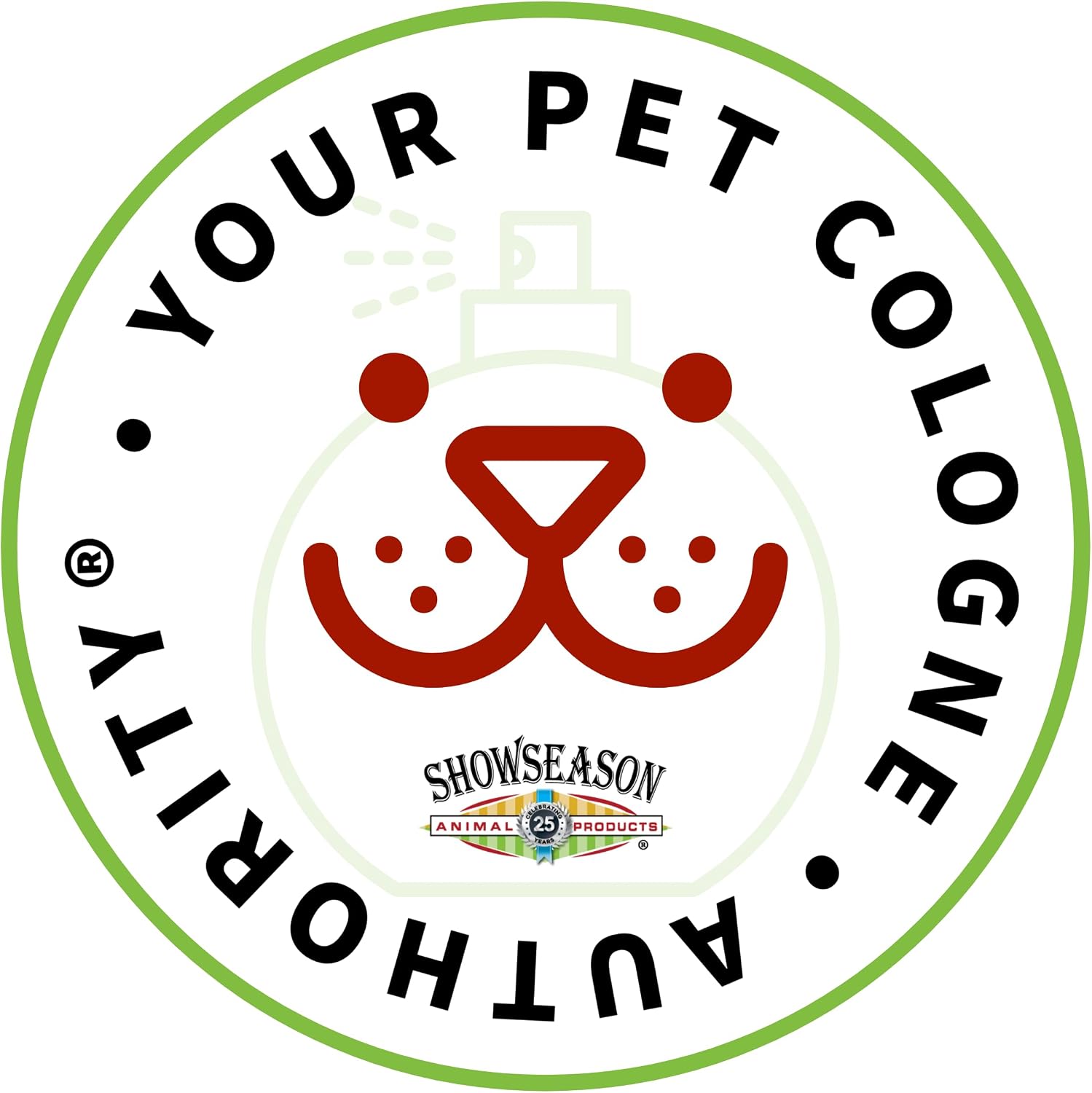 Cruelty free and paraben free Showseason honey dog perfume spray
