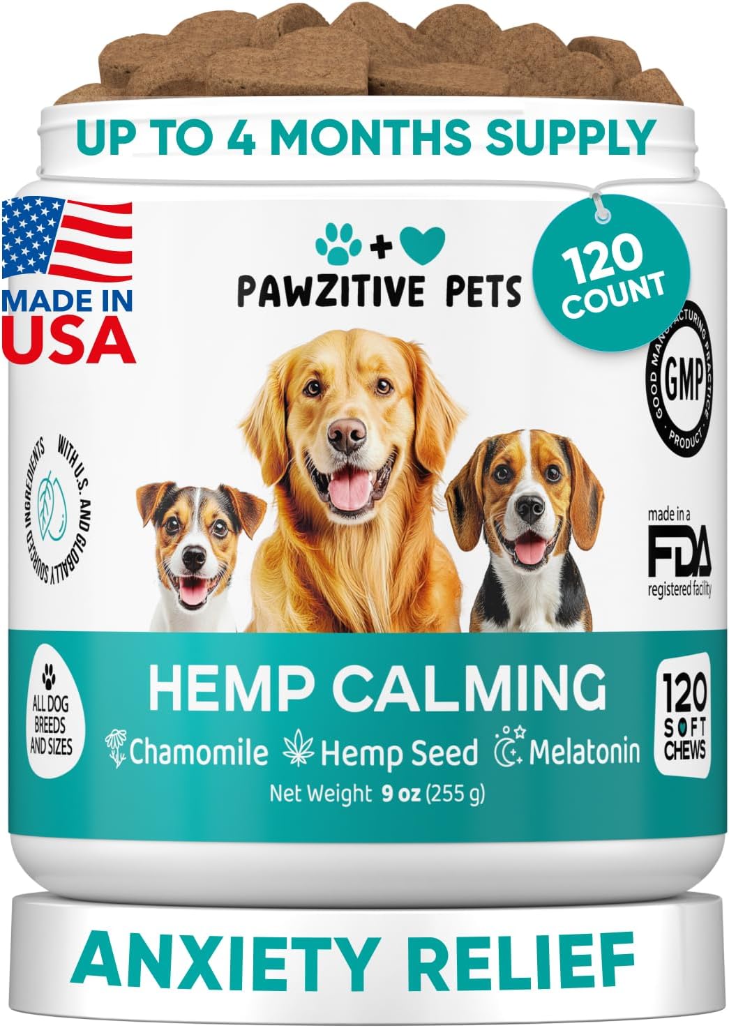 Probiotics for Dogs Digestive Health - Probiotic Chews for Gut Health, Itchy Skin Yeast, Diarrhea - USA Product - Immune Support Supplement - Dog Digestive Support & Allergy Relief Chews with Enzymes - Image 10