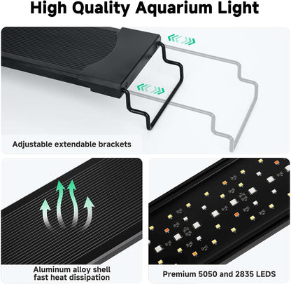 AQQA aluminum alloy light housing detail