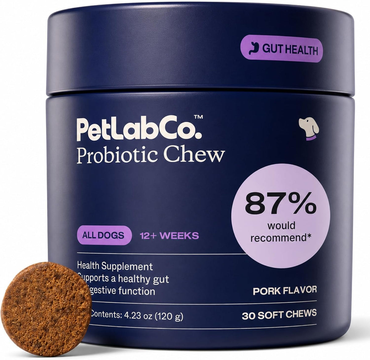 PetLab Co. Probiotics for Dogs, Support Gut Health, Occasional Diarrhea, Digestive Health & Seasonal Allergies - Salmon Flavor - Packaging May Vary - 30 Soft Chews - Image 11