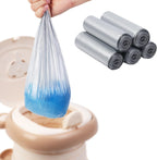 Akimraby 75 count portable potty liners box front view