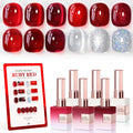 Double Rhythm gel polish set front view in packaging