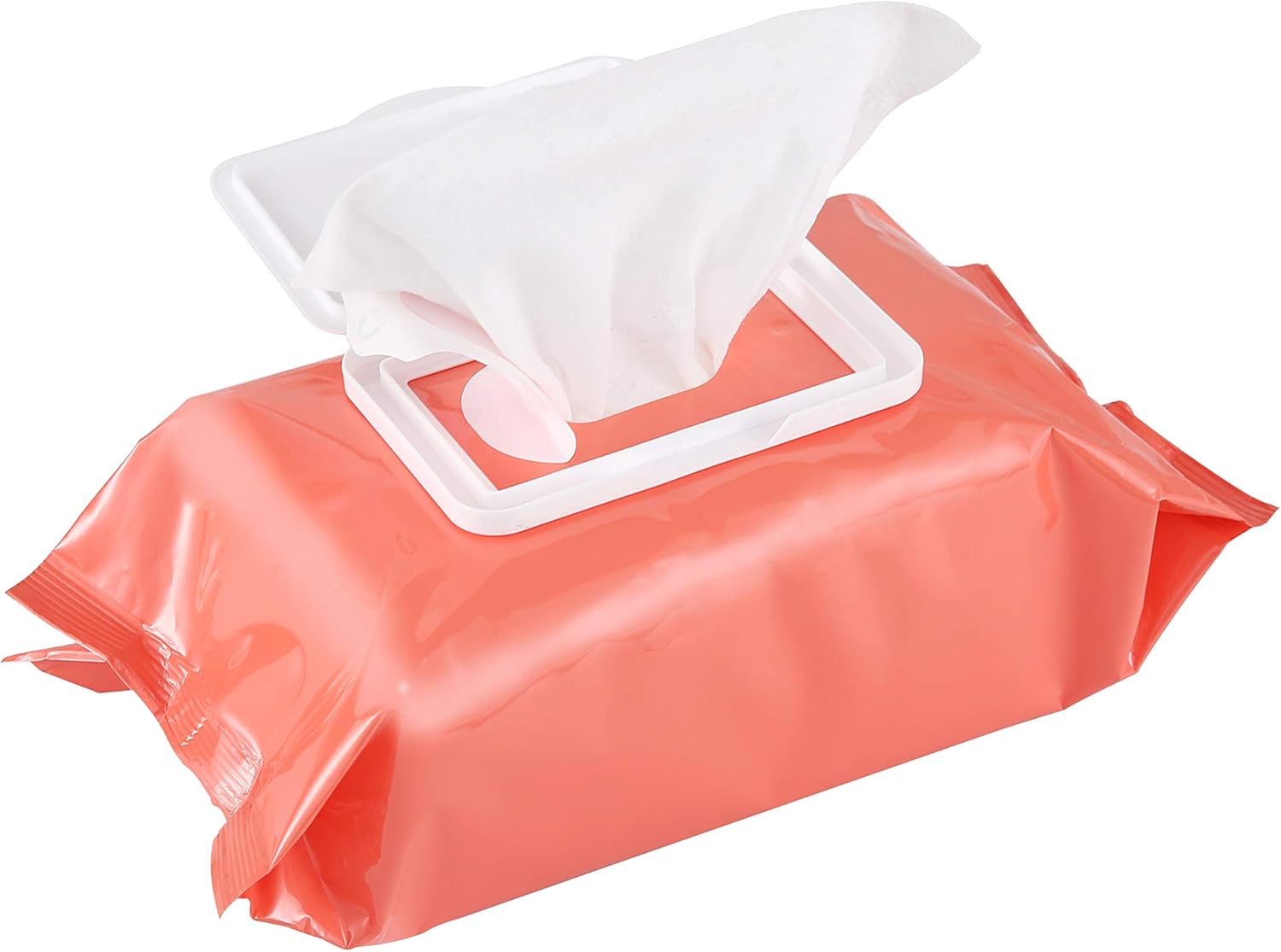 Premium waterless pet bath wipes container showing secure moisture lock lid.