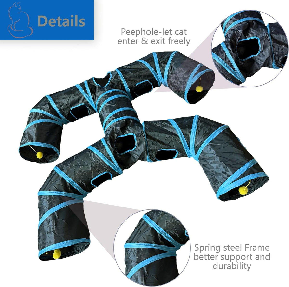 Demonstration of the space-saving collapsible frame completely folded down flat for simple home storage.