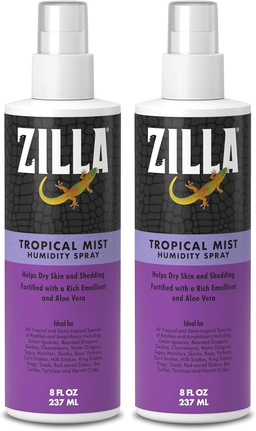 Zilla Tropical Mist Humidity Spray, Ideal for All Tropical Reptiles and Amphibians, Fortified with Aloe Vera - Image 12
