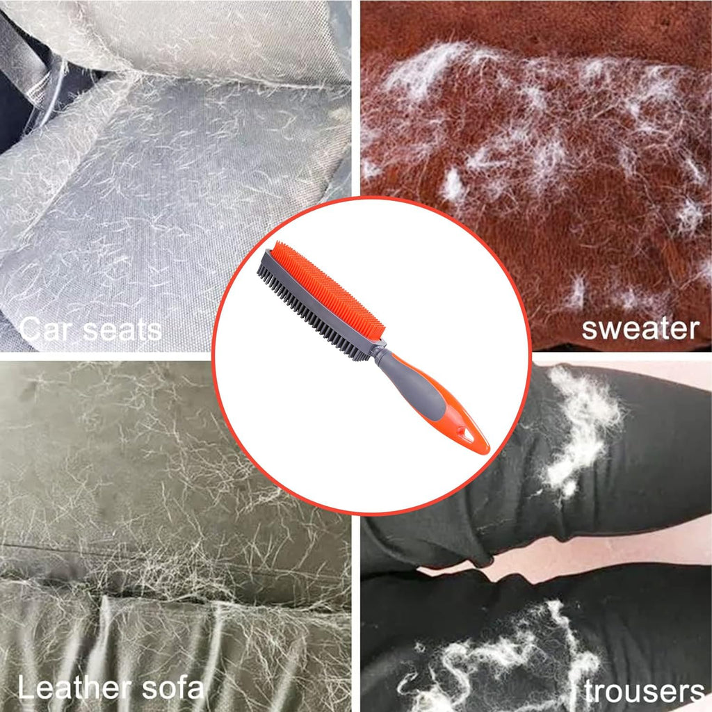 Godiyyer pet hair remover brush removing fur from clothes