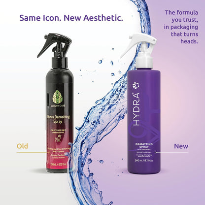 Hydra professional pet grooming spray 8.12 fluid ounces bottle
