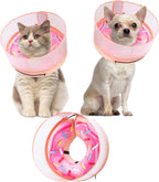 Inflatable Dog Cone Collar with Enhanced Anti-Licking, Soft Neck Donut for Dogs Cats, Recovery Pet Cone Collar After Surgery for Large Medium Small Dogs... (Watermelon, Large) - Image 15