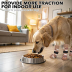 Comparison of different sizes of Expawlorer anti slip dog socks