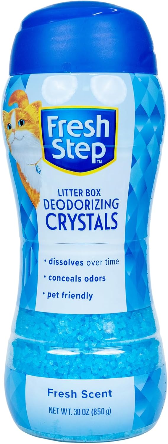 Fresh Step Cat Litter Crystals Deodorizer, Non Toxic Odor Neutralizing Crystals for Litter Boxes that Help Control Smells and Keep Home Areas Fresh, Summer Breeze Scent, 15 Ounce - Image 11