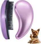Maeelou small dog shedding and mat removal brush packaging view.
