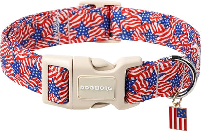 Detailed shot of heavy duty hardware on Dogwong collar