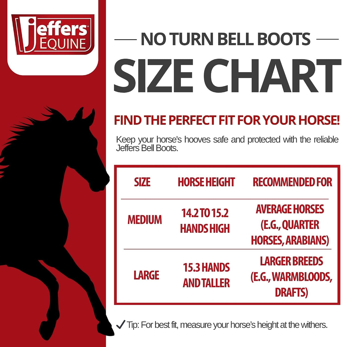 Side view of Jeffers Expression ballistic nylon horse boots featuring the double hook-and-loop closure straps.