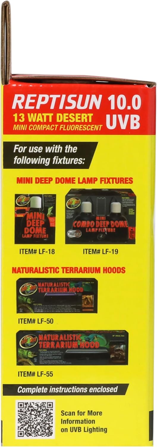 Zoo Med desert reptile lamp screw base detail