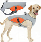 Dog Cooling Jacket for Large Dogs, Pet Cooling Vest with Mesh and D Ring, Dog Reflective Stripe Cooler Jacket for Beach, Hiking, Walking, Blue-L - Image 15