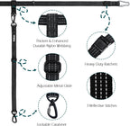 Close up of PetBonus heavy duty metal ratcheting buckle