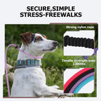 Fursdoly heavy duty no pull dog training leash loop close up
