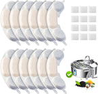 BTRSOLUS pet water filter components arranged for display
