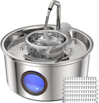 Replacement pump sponges for stainless steel pet fountain