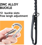 Excellent Elite Spanker adjustable pet walking lead extended view illustrating stretch capability