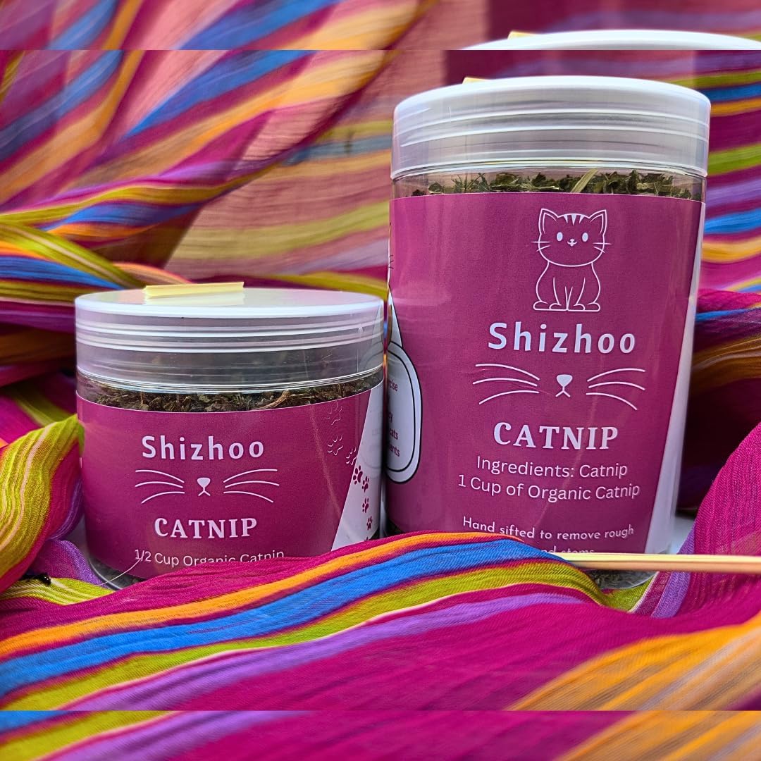 One half cup jar of non toxic pet stimulant