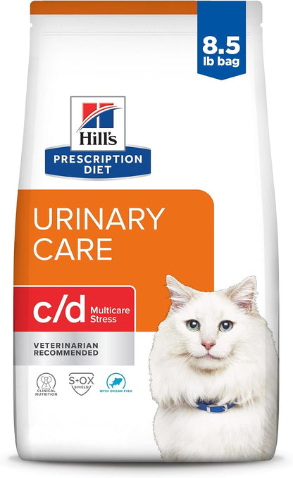 Hill's Prescription Diet c/d Multicare Stress Urinary Care Dry Cat Food, Chicken, 4 lb. Bag - Image 15