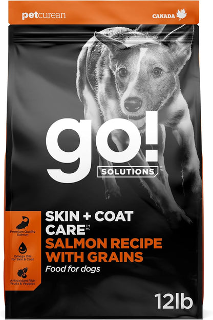 Go! Solutions Skin + Coat Care Salmon Dry Dog Food, 22 lb | With Grains, Supports Healthy, Hydrated Skin & Soft, Shiny Fur, Paw Pad Health & Digestion, For Puppies, Adults & Seniors - Image 13