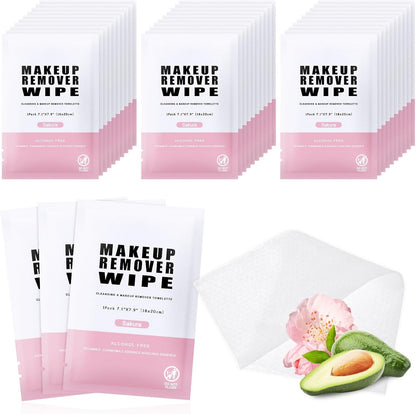 Gisdo Sakura scented travel makeup remover wipes front view