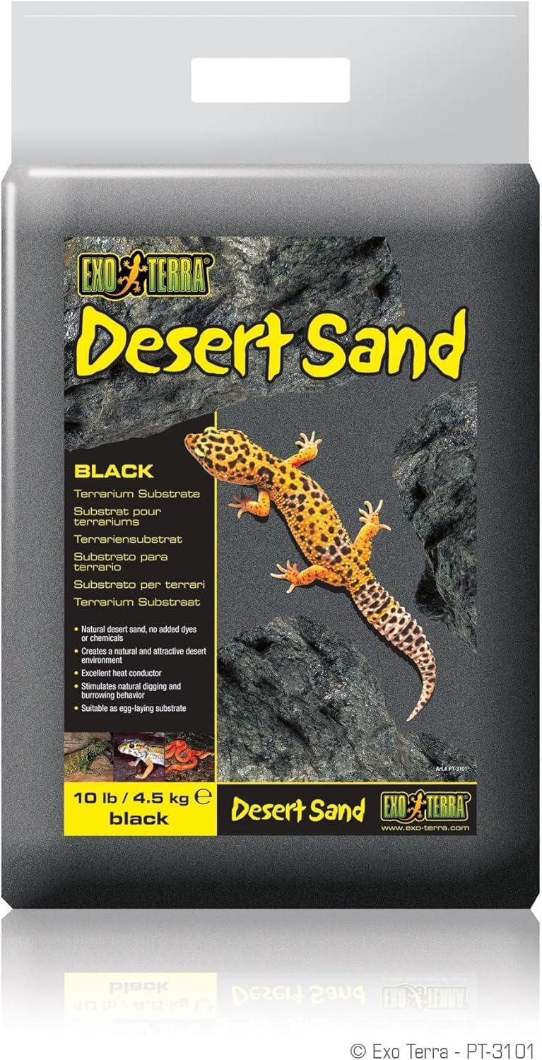 Side profile of Exo Terra 4.5 kilogram sand bag