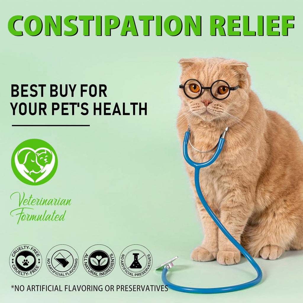 Netwik premium imported USA cat laxative bottle displaying easy dropper application.