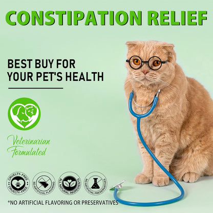 Netwik premium imported USA cat laxative bottle displaying easy dropper application.