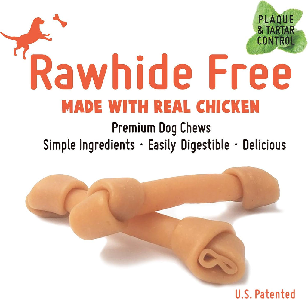 Highly digestible safe dog chew bones for dental care