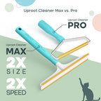 Person using Uproot Clean Max on car upholstery