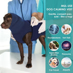 AOFITEE breathable dog calming vest close up fabric