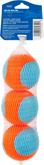 Close up of Chuckit! Amphibious Fetch Ball texture and durable nylon material