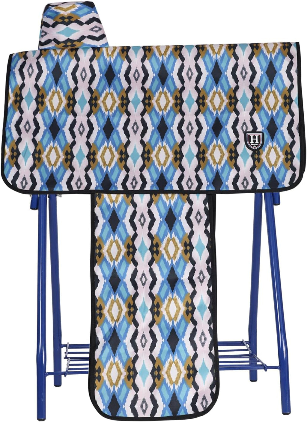 Harrison Howard Sturdy Waterproof Western Saddle Cover with Stylish Prints that Stand Out Keep Your Saddle in Pristine Condition Perfect for Showing or Riding Events-Tribal Vibe - Image 11